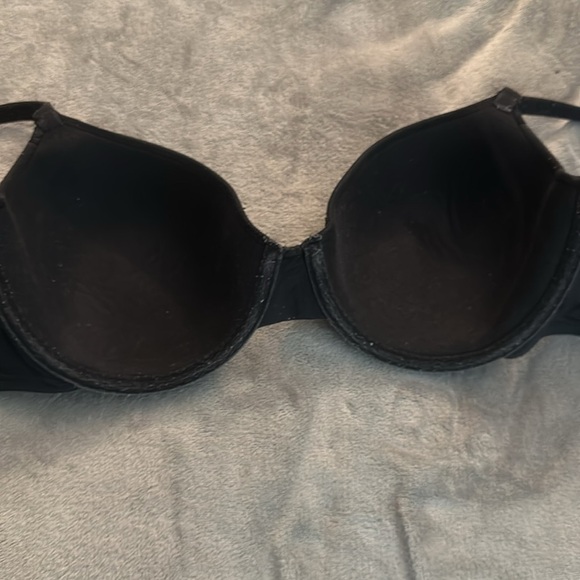 Wacoal Underwire Perfect Primer Contour Bra - Black and Blue - Size 36DD - Picture 9 of 10